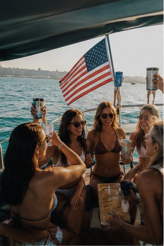 Boat day · sandbar